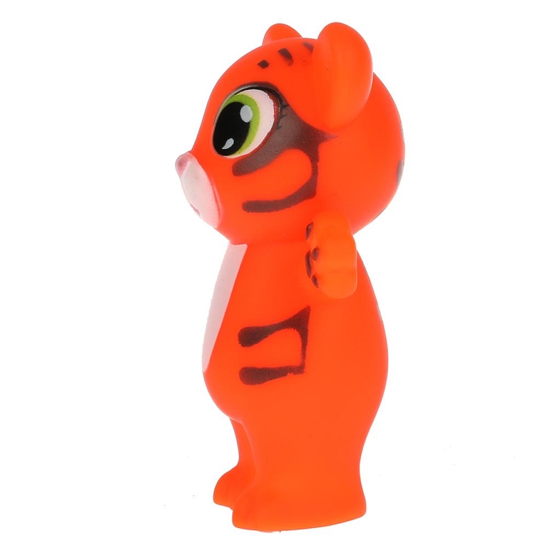 Игрушка для ванны котик 9 см в сетке ТМ Капитошка