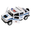 Машина Hummer H2 Pickup Полиция 12 см белый ТМ Технопарк