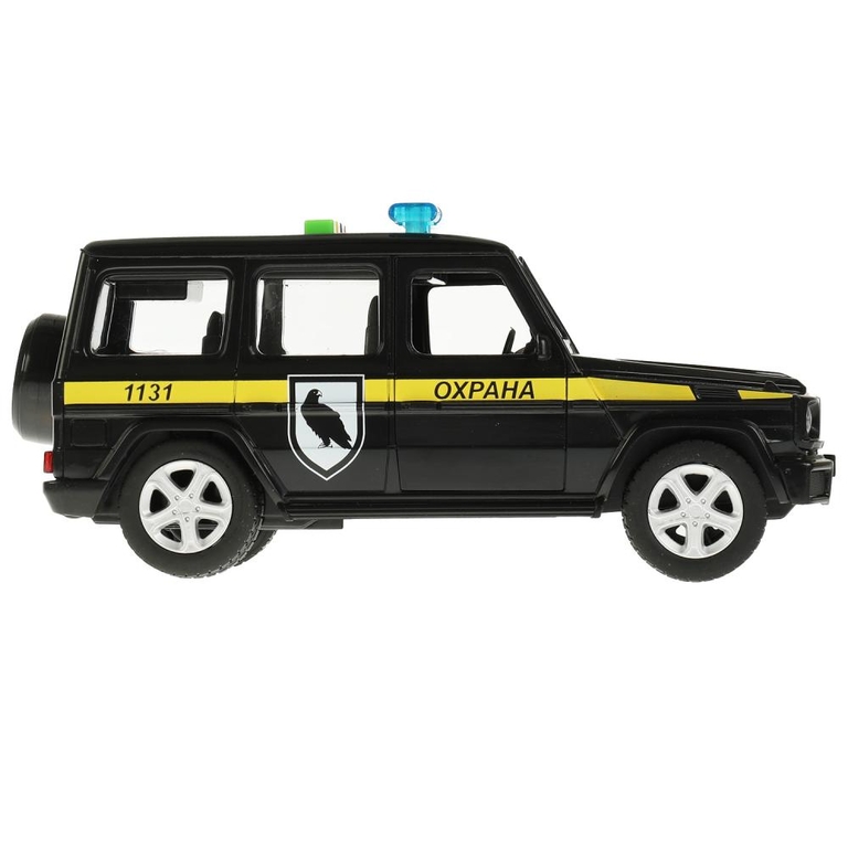 Машина пластик со светом и звуком MERCEDES-BENZ G-CLASS охрана 22 см