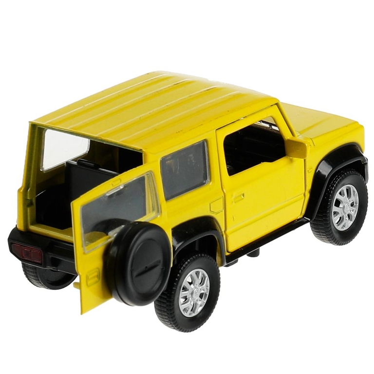 Модель металлическая SUZUKI JIMNY 11,5 см  желтый