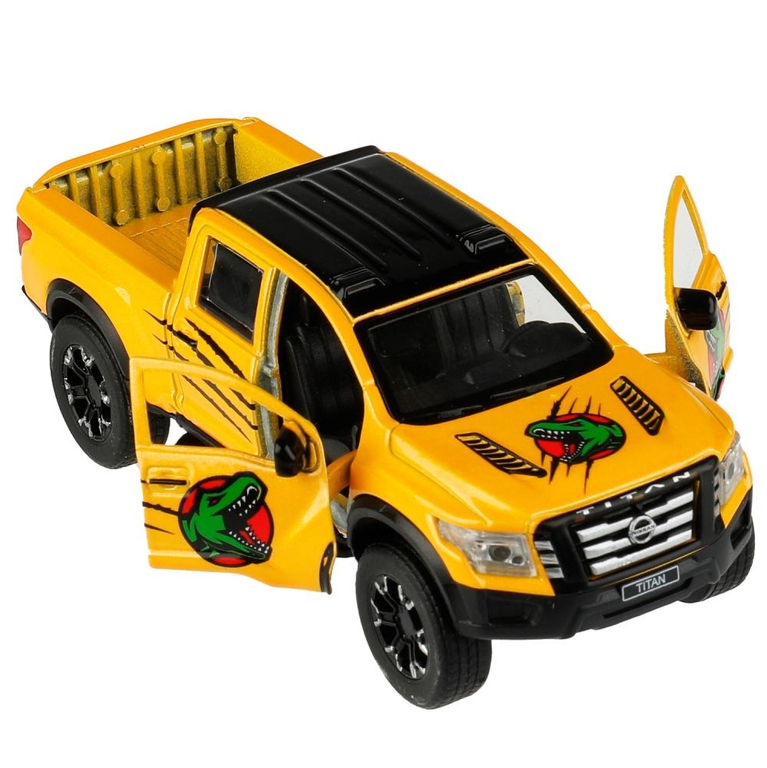 Модель металлическая NISSAN Titan Динозавры 12,5 см