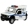Модель металлическая свет-звук SUZUKI JIMNY ПОЛИЦИЯ 11,5 см