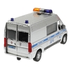 Модель металлическая свет-звук FIAT DUCATO ПОЛИЦИЯ 14 см