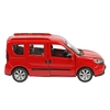 Модель металлическая FIAT DOBLO 12 см  красный