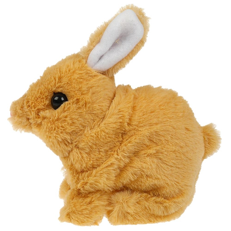 Интерактивная игрушка кролик снежок с морковкой