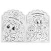 Раскраска Очаровательные зверюшки Раскраска KAWAIi