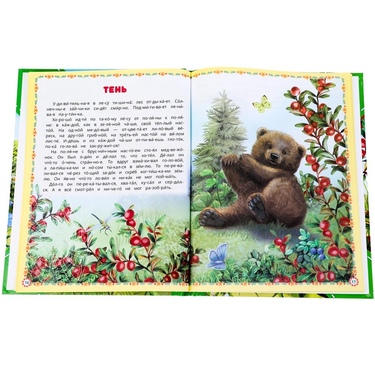 Книжка Сказки и рассказы о животных Читаем сами по слогам