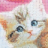 Алмазная мозаика 22*30 с подрамником Котики