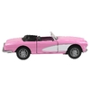 Модель металлическая кабриолет barbie свет - звук 12 см