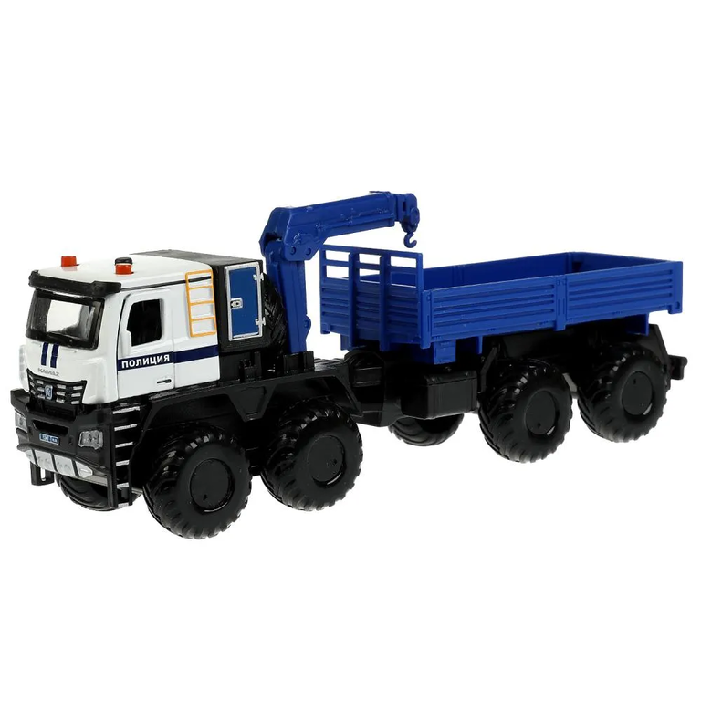 Модель металлическая  KAMAZ Арктический Вездеход Полиция 19 См