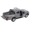 Модель металлическая MITSUBISHI L200 PICKUP матовый серый 13 см