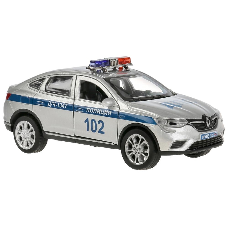 Модель Технопарк Renault Arkana Полиция 12 см