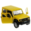 Модель металлическая SUZUKI JIMNY 11,5 см  желтый