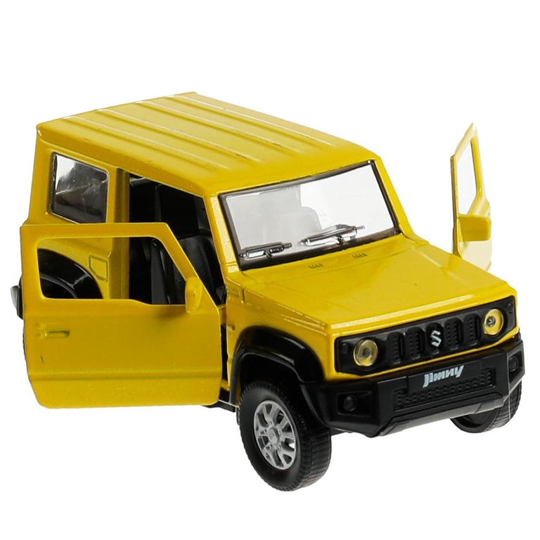 Модель металлическая SUZUKI JIMNY 11,5 см  желтый