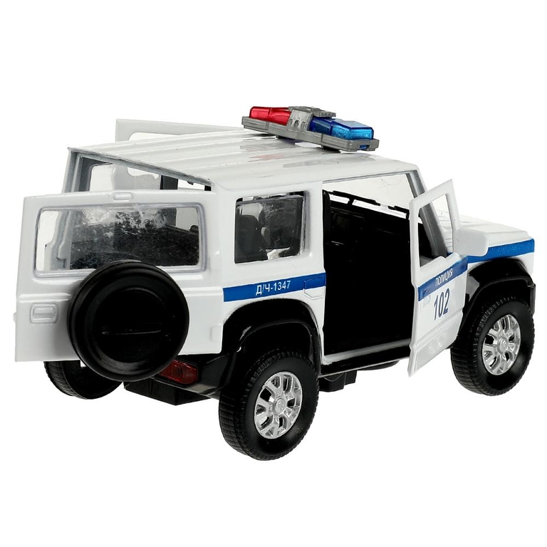 Модель металлическая свет-звук SUZUKI JIMNY ПОЛИЦИЯ 11,5 см