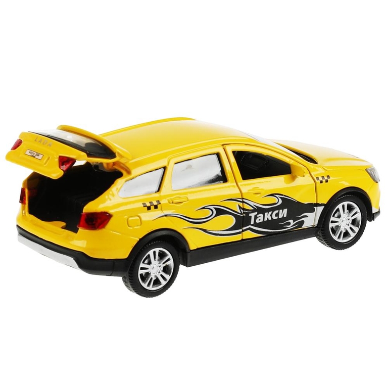 Модель металлическая LADA VESTA SW CROSS ТАКСИ 12 см