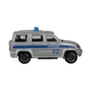 Модель металлическая UAZ ПАТРИОТ 7,5 см и Полицейский Участок 10 см
