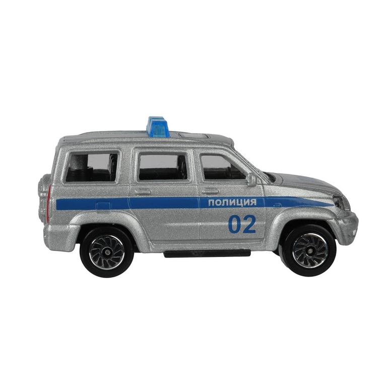 Модель металлическая UAZ ПАТРИОТ 7,5 см и Полицейский Участок 10 см