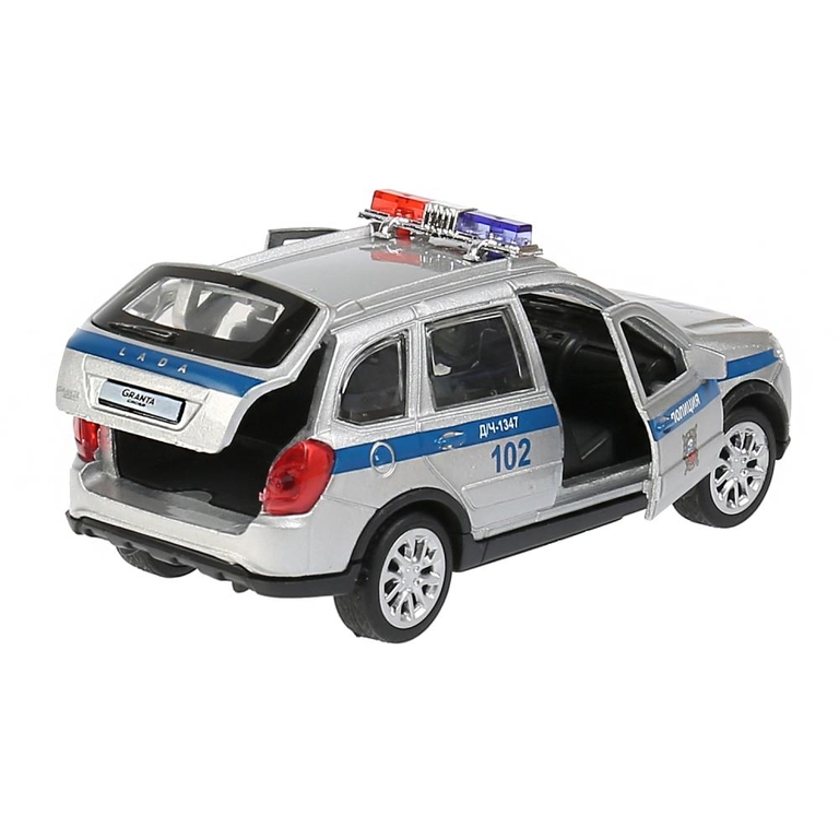 Машина LADA Granta Cross 2019 Полиция 12 см белая ТМ Техно