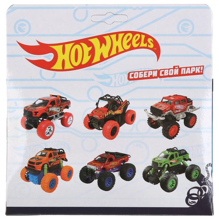 Модель металлическая Свет-Звук Hot Wheels Внедорожник  12 см