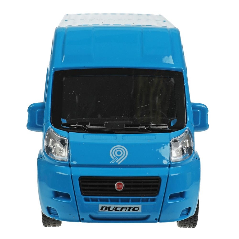 Модель металлическая FIAT DUCATO МЕТРОПОЛИТЕН 14 см синий