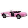Модель металлическая кабриолет barbie свет - звук 12 см
