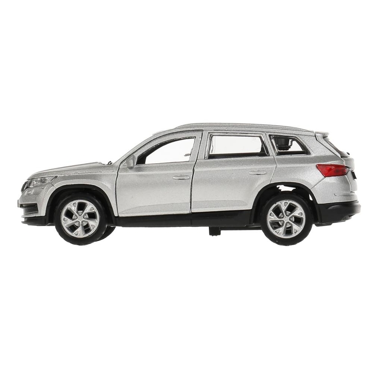 Модель металлическая SKODA KODIAQ МАТОВЫЙ 12 см серый