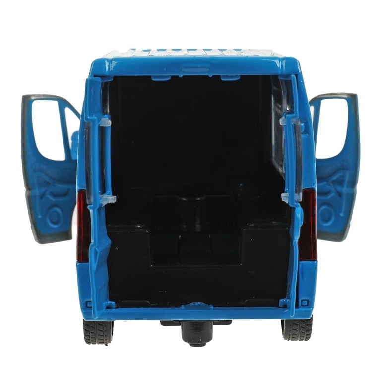 Модель металлическая FIAT DUCATO МЕТРОПОЛИТЕН 14 см синий