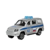 Модель металлическая UAZ ПАТРИОТ 7,5 см и Полицейский Участок 10 см