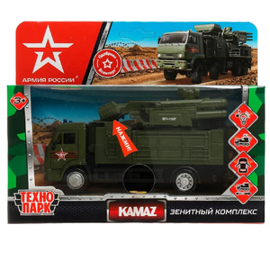 Модель металлическая  KAMAZ Армия России 17 см