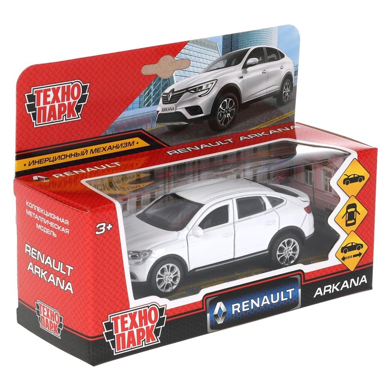 Машина Renault Arkana цвет белый