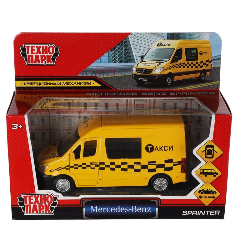 Модель  Mercedes-Benz Sprinter Такси  14см ТМ Технопарк
