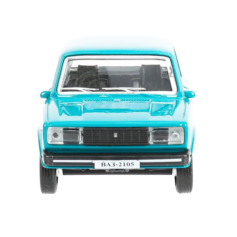 Модель металлическая LADA ваз - 2105 1997 12 cm коричневый