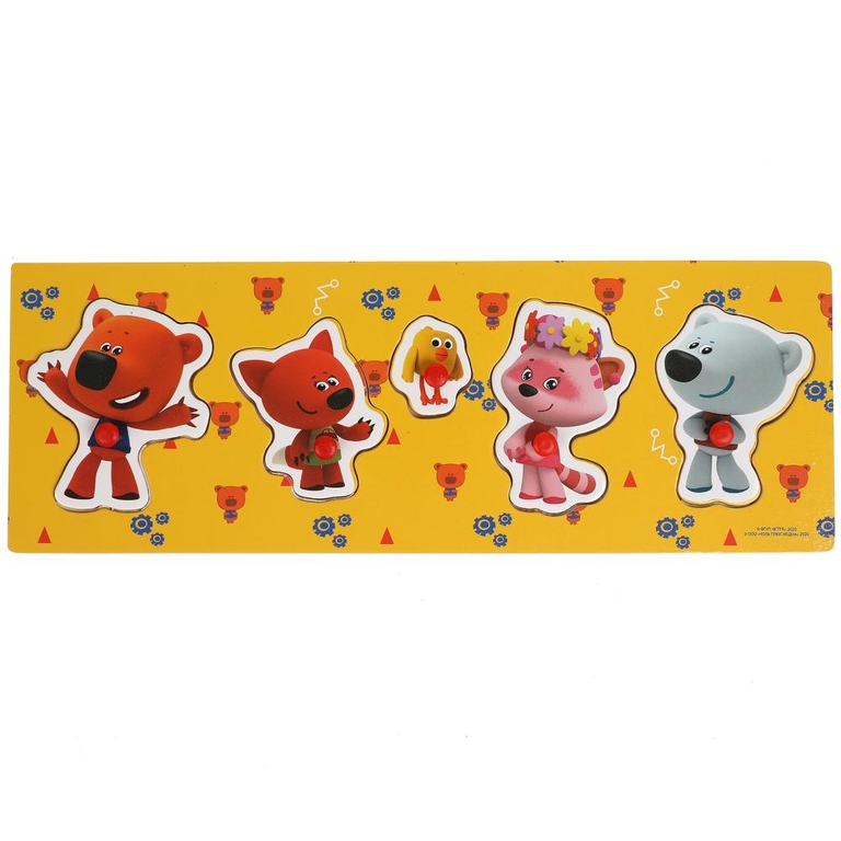 Игрушка деревянная Ми-ми-мишки вкладыш